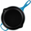 Le Creuset - panvica okrúhla na vyprážanie, servírovanie 23 cm azúrová Le Creuset - panvica okrúhla na vyprážanie, servírovanie 23 cm azúrová