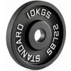 Liatinový kotúč ATX LINE Standard Barbell 10 kg, priemer otvoru 50 mm Liatinový kotúč ATX LINE Standard Barbell 10 kg, priemer otvoru 50 mm