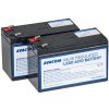 AVACOM AVA-RBP02-12090-KIT - baterie pro UPS CyberPower, EATON, Effekta, FSP Fortron, HP, Legrand AVACOM AVA-RBP02-12090-KIT - baterie pro UPS CyberPower, EATON, Effekta, FSP Fortron, HP, Legrand