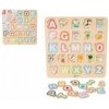 Vkladačka/Puzzle doskové obrysové abeceda drevo Vkladačka/Puzzle doskové obrysové abeceda drevo