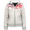 GEOGRAPHICAL NORWAY mikina dámská GASMINE LADY 100 EO XXL sivá GEOGRAPHICAL NORWAY mikina dámská GASMINE LADY 100 EO XXL sivá