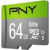 Pamäťová karta MicroSDXC Elite 64GB P-SDUX64U185GW-GE Pamäťová karta MicroSDXC Elite 64GB P-SDUX64U185GW-GE