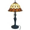 Metal Tiffany lampa na nočný stolík CARAMEL Ø25*42 Metal Tiffany lampa na nočný stolík CARAMEL Ø25*42