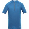 Alpine Pro Geret pánske tričko modré tyrkysovo modré