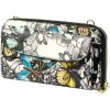 Gregorio G01 8823 kvetinový vzor dámska kožená peňaženka, držiak na mobil 20 x 11 x 5 cm Gregorio G01 8823 kvetinový vzor dámska kožená peňaženka, držiak na mobil 20 x 11 x 5 cm