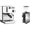 Rancilio Silvia BC, white + Stone Espresso Pebble, chrome Rancilio Silvia BC, white + Stone Espresso Pebble, chrome