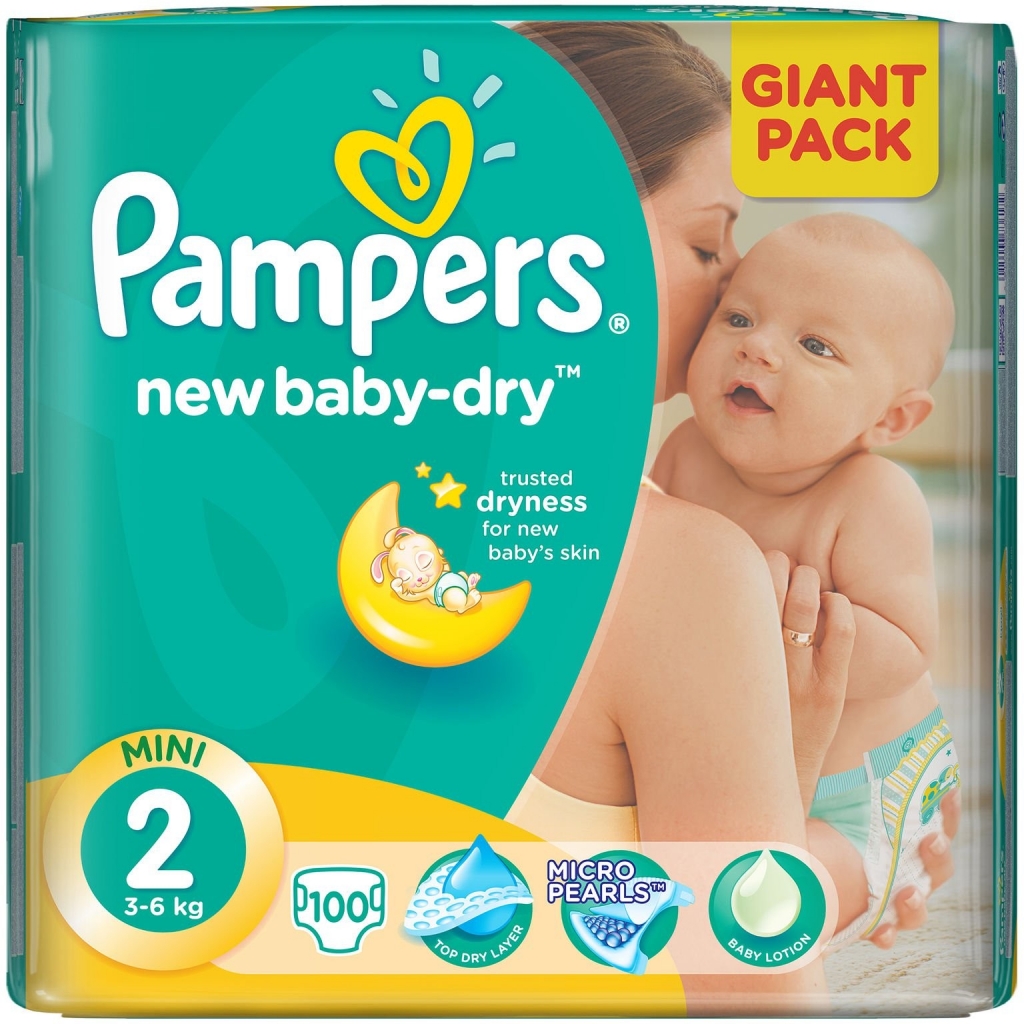 Pampers New Baby 2 100 ks