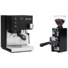 Rancilio Silvia BC, black + Eureka Mignon Libra 65 All Purpose, CR black Rancilio Silvia BC, black + Eureka Mignon Libra 65 All Purpose, CR black