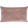 Home Styling Collection Dekorativní polštář z kolekce Home Styling s manšestrovým patchworkem na přední straně, 30 x 50 cm Home Styling Collection Dekorativní polštář z kolekce Home Styling s manšestrovým patchworkem na přední straně, 30 x 50 cm