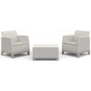 Keter SCANDI FORMA BALCONY Pebble grey/Soft biege