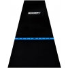 Gumený koberec s modrou hranicou hodu ONE80 300×90cm, čierny Gumený koberec s modrou hranicou hodu ONE80 300×90cm, čierny