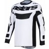 Dres RACER RIWAY, ALPINESTARS (bílá/černá, vel. S) Dres RACER RIWAY, ALPINESTARS (bílá/černá, vel. S)