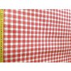 PVC obrus okrúhly - priemer140 cm Bielo-červený kockovaný PVC obrus okrúhly - priemer140 cm Bielo-červený kockovaný