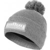 PitBull West Coast zimní pletená čepice s bambulí One Tone Boxing šedá