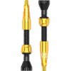 Bezdušový ventil Lezyne CNC TLR VALVE 44mm zlatý Bezdušový ventil Lezyne CNC TLR VALVE 44mm zlatý