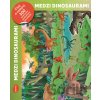 Laura Tavazzi čítaj a nalepuj Medzi dinosaurami