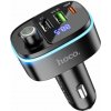 Hoco Transmiter Fm Bluetooth + 2Xusb + Typ C Pd20W + Qc3.0 Fast E62 Black Hoco Transmiter Fm Bluetooth + 2Xusb + Typ C Pd20W + Qc3.0 Fast E62 Black