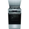 Kombinovaný sporák (plynový a elektrický) Gorenje GKS5C71XF Strieborný, 50 cm, Gril, AirFry, Para Kombinovaný sporák (plynový a elektrický) Gorenje GKS5C71XF Strieborný, 50 cm, Gril, AirFry, Para