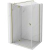 MEXEN/S - Mist HT sprchový kút dvere krídlové ľavá 90 x 110, transparent, zlato 8A5T-090-110-50-00-L MEXEN/S - Mist HT sprchový kút dvere krídlové ľavá 90 x 110, transparent, zlato 8A5T-090-110-50-00-L