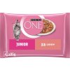 Purina ONE Junior kapsičky pre mačiatka losos v šťave 4x 85 g Purina ONE Junior kapsičky pre mačiatka losos v šťave 4x 85 g