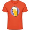 Akciové Gildan Soft-Style Tričko - Motív - Pivo so smrtkou 2 - Oranžová - 4XL - Pánske Akciové Gildan Soft-Style Tričko - Motív - Pivo so smrtkou 2 - Oranžová - 4XL - Pánske