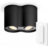 Stropné svietidlo PHILIPS Pillar Hue čierne 2x4.2W Stropné svietidlo PHILIPS Pillar Hue čierne 2x4.2W
