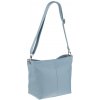NovaKabelka.sk Prisca Azzuro Chiaro kožená talianska crossbody kabelka modrá NovaKabelka.sk Prisca Azzuro Chiaro kožená talianska crossbody kabelka modrá