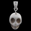 Silver.ag Prívesok strieborný, howlit, lebka P1146 Silver.ag Prívesok strieborný, howlit, lebka P1146