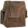 GREENBURRY Revolver Bag kožená taška na rameno GREENBURRY Revolver Bag kožená taška na rameno