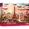 Trefl - Puzzle 3D efekt Papierové umenie Paríž - 1000 dielov Trefl - Puzzle 3D efekt Papierové umenie Paríž - 1000 dielov
