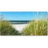 Foto obraz akrylový Morské duny 100x50 cm Foto obraz akrylový Morské duny 100x50 cm