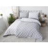 XPOSE® Krepové obliečky LÝDIE DUO - sivé 140x200 cm, 70x90 cm, Krep XPOSE® Krepové obliečky LÝDIE DUO - sivé 140x200 cm, 70x90 cm, Krep