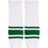 Merco Malše hokejové štulpne žiak biela-zelená balenie 1 pár Merco Malše hokejové štulpne žiak biela-zelená balenie 1 pár