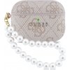 GUESS PU 4G Classic Logo Pearl Strap pre AirPods Pro 3 - ružový GUESS PU 4G Classic Logo Pearl Strap pre AirPods Pro 3 - ružový