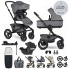 EASYWALKER SET Kočík 4v1 Jimmey Iris Grey XXL AIR + RWS + CYBEX Aton B2 i-Size + základňa VP-F188539 EASYWALKER SET Kočík 4v1 Jimmey Iris Grey XXL AIR + RWS + CYBEX Aton B2 i-Size + základňa VP-F188539