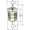 BOSCH PALIVOVÝ FILTER BMW M40/M42/M43 1 BOSCH PALIVOVÝ FILTER BMW M40/M42/M43 1
