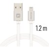 Swissten 71523203 dátový USB - Lightning, 1,2m, stříbrný Swissten 71523203 dátový USB - Lightning, 1,2m, stříbrný