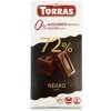 Torras Bezlepková horká čokoláda 72% bez pridaného cukru (75g) Torras Bezlepková horká čokoláda 72% bez pridaného cukru (75g)