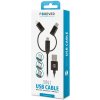 Forever DATAPIP5-MICBKK 3v1 USB microUSB/UCB-C/lightning, 1m