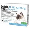 DEHINEL 230 mg/20 mg pre mačky tbl flm 1x2 ks DEHINEL 230 mg/20 mg pre mačky tbl flm 1x2 ks