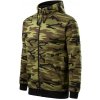 Malfini Camo Zipper Maskáčová hnědá