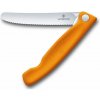 Nôž VICTORINOX SWISS CLASSIC PICNIC KNIFE 11CM WAVY, oranžový Nôž VICTORINOX SWISS CLASSIC PICNIC KNIFE 11CM WAVY, oranžový