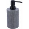 TENDANCE Dávkovač mydla Porzio, sivá/s čiernymi prvkami, 310 ml TENDANCE Dávkovač mydla Porzio, sivá/s čiernymi prvkami, 310 ml