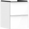 Hansgrohe Xelu Q Umývadlová skrinka, 63x48x50 cm, 2 zásuvky, lesklá biela/matná biela 54019700-HG Hansgrohe Xelu Q Umývadlová skrinka, 63x48x50 cm, 2 zásuvky, lesklá biela/matná biela 54019700-HG