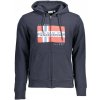 Napapijri pánska mikina na zips modrá Napapijri pánska mikina na zips modrá