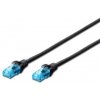 Digitus DK-1512-030/BL Patch UTP, CAT 5e, AWG 26/7, 3m, černý Digitus DK-1512-030/BL Patch UTP, CAT 5e, AWG 26/7, 3m, černý