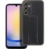 Obal LEATHER Case Kickstand Samsung Galaxy A25 5G A256 black Obal LEATHER Case Kickstand Samsung Galaxy A25 5G A256 black