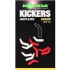 KORDA Rovnátko Kickers Red White Medium (10ks) KORDA Rovnátko Kickers Red White Medium (10ks)