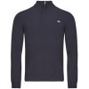 Gant Mikiny SUPERFINE LAMBSWOOL HALF ZIP Modrá Gant Mikiny SUPERFINE LAMBSWOOL HALF ZIP Modrá