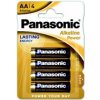 PANASONIC Alkalické baterie Alkaline Power LR6APB/4BP AA 1,5V (Blistr 4ks) PANASONIC Alkalické baterie Alkaline Power LR6APB/4BP AA 1,5V (Blistr 4ks)